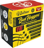 BudHuggers (Red) for Optimal Plant Training | 50ft (15M) | 3mm Thick Garden Wire Ties | Flexible & Durable | Rubber Plant Ties to Yield Bigger Buds, Stronger Branches & Larger Canopies