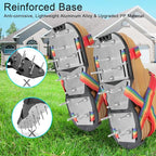 Lawn Aerator Shoes for Grass - Pre-Assembled Grass Aerator Shoes for Lawn - Soil Yard Aerator Tool for Aerating Patio Garden, Colorful, Medium Size
