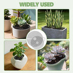 10Pcs Plant Pot Grids, Plant Protector from Cats, Cuttable Breathable Soil Covers Protectors from Animals, Reusable Mesh Guard for Indoor Outdoor Potted Plants & Garden