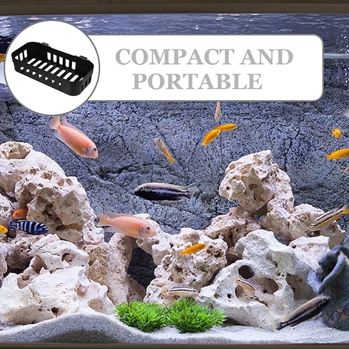 BESPORTBLE 2pcs Aquatic Plant Rack Fish Tank Hanger Plant Basket Hooks Aquarium Supplies Decorative Hanging Planter for Fish Tanks