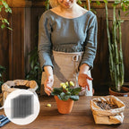 15 Pack Flower Pot Hole Mesh Pad, 11.8 * 7.8 Inch Bonsai Pot Mesh Plant Drainage Meshs Hole Screens Gasket Keep Soil from Flowing Away (Black)