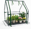 Gardzen Mini Greenhouse Indoor with Waterproof Bottom, Heavy Duty Portable Green House for Outdoor, Ideal for Seed Starting, Germination and Weather Protection, 36.2"(L) x 36.2"(W) x 42.5"(H)