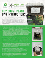Myco Labs Co2 Boost Self-Activated Mushroom Grow Bag for Plants, Grow Rooms & Tents 2.0
