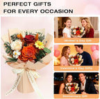 Vrioca Flowers for Delivery, Preserved Flowers Bouquets, Birthday Gifts for Women Mom