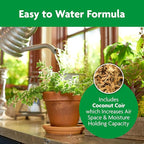 Miracle-Gro Indoor Potting Mix, Blended for a Variety of Houseplants, Feeds for up to 6 Months, 6 qt., 2-Pack