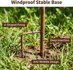 Metal Rainwater Collector Garden Stake, 3 Tier Cascading Bird Bath | 2026 New Outdoor Garden Decorative Flower Bed Rainwater Collector and Bee Watering Station 25inches 1pcs