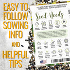 Seed Needs Autumn Beauty Sunflower Seeds for Planting Colorful Mixed Sunflowers - Heirloom & Open Pollinated Flower Seed to Plant an Outdoor Wildflower Butterfly Garden (1 Pack)