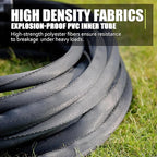 Relxitl Garden Hose 100feet, Water Hose with 10 Function Hose Nozzle, NON-Expandable Hose, Tough & Flexible, Lightweight, Crush Resistant Fittings, Kink & Tangle Free, Rust Proof for Watering