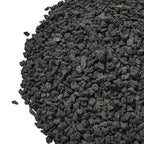 5lbs Small Lava Rocks for Plants Drainage, 1/5 Inch Black Gravel Mulch for House Plants, Succulent Rocks Pebbles for Planters,Cactus, Bonsai Tree, Pure Volcanic Rocks, Top-Dressing
