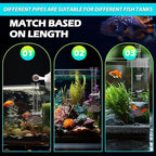 2PC 7 Holes Upgraded Aquarium Plant Holder, Aquatic Plants Cup for Tank, Fish Tank Plant Holder with Long Hook, Aquarium Feeder for Aquascape Decorations on Top of Tank (2Sets)
