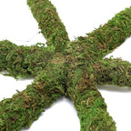 USMOLA 12 Inch Hermit Crab Climbing Toys for Tank, Fake Moss Hermit Crab Habitat Tank Accessories, Pet Snail Climbing Toys, Ideal Snail Terrarium Accessories (Natural Green, 12 Inch)