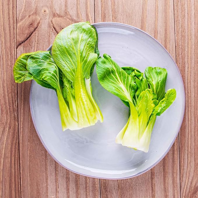 Bonnie Plants Bok Choy, Live Plant, Easy-to-Grow Greens Ideal for Sunny Containers, Raised Beds, and In-Ground Gardens, Mild Asian Greens for Salads, Stir-Fries, and Soups, 19.3 oz., 4-Pack