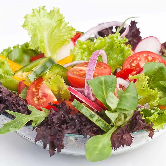 AeroGarden Heirloom Salad Greens Mix Seed pod Kit with Pre-Seeded Grow pods, Liquid Plant Food, and Growing Guide, 6-Pod