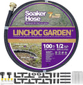 LICNCHOC GARDEN Soaker Hose 100ft,1/2 INCH Flexible Durable Garden Hose for Efficient Watering, Leak-Proof Design 100% Recycled Rubber,Ideal for Lawns,Gardens & Flower Beds