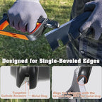 SHARPAL 103N All-in-1 Knife Garden Tool Multi-Sharpener for Lawn Mower Blade, Axe, Hatchet, Machete, Pruner, Hedge Shears, Scissors Mothers Day Gifts
