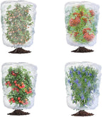 Garden Mesh Netting with Drawstring,Plants Cover Protection from Anti Birds,Bugs,Cicadas,and Insects-Pest Barrier Bag for Blueberry Bushes,Citrus,Tomatoes,Vegetables,Fruit Tree and Orange