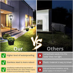 64 Inch Solar Lamp Post Light with Planter, 60 High Lumen Street Light, Solar Post Lights Waterproof for Pathway, Garden, Driveway, Lawn, Front Back Door Outside Pole Lamp 6000K