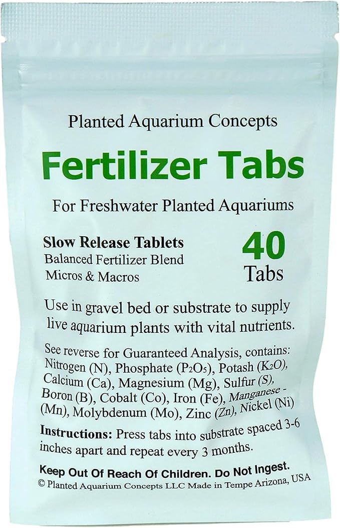 Aquarium Plant Root Fertilizer Tabs 40 Count