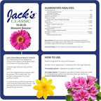 Jack's Classic 10-30-20 Blossom Booster Water-Soluble Fertilizer with Micronutrients for Increasing Color and Quantity of Blooms in Flowering Plants, 10lbs