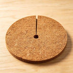 Coconut Coir Mulch Mat, 11.8 in Round Weed Barrier Disc, Natural Biodegradable Coco Fiber Tree Protection Mat, Moisture Retention Mulch Ring for Indoor Outdoor Garden Plants Landscaping, Multi-Count