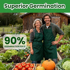 55 Vegetable Seeds Variety Pack - 39,000+ Heirloom Seeds for Planting Vegetables and Fruits, Outdoor Garden Seeds for Planting Gift for Mother, Women, Mom, Friend