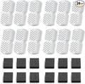 GROOKPET Pet Water Fountain Filters: 24 Dog Water Fountain Filters Replacement - Dog Fountain Filters - Including 12 Filters + 12 Sponges - Suitable for GROOKPET Pet Water Fountain