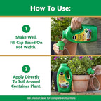 Miracle-Gro Pour & Feed Plant Food - Outdoor and Indoor Plant Fertilizer for Containers, Instantly Feeds, 32 fl. oz.