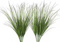 Fake Wheat Grass Plants Artificial Onion Greenery Faux Shrubs Plastic Plant Flowers Stems for Indoor Room Home Office Outdoor Decor Garden Porch Gardening Wedding Bundles DIY Decoration - 8 Pack