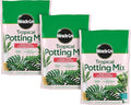 Miracle-Gro Tropical Potting Mix, For Container Plants, Use with Snake Plants, Spider Plants, Pothos, Monstera, 6 qt., 3-Pack