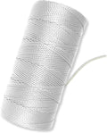 Bright White Twine String - #18 Strong Nylon String - 1000 Ft Length - White String for Gardening, Nylon Twine for Plants