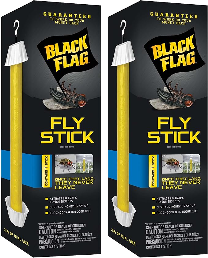 Black Flag Fly Stick, (Pack of 6)