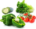 Vegetable Seeds for Planting Vegetables - Variety Salad Pack - Romaine Lettuce - Cherry Tomato - Cucumber - Bell Pepper!