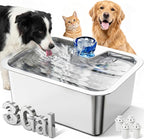 PETNF Dog Water Fountain Pump Replacement for Stainless Steel Large Dog Fountain, Compatible with D2341/D2419/D2223/D2322 Models, Ultra Quiet & Long Lifespan