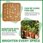 230 Pcs DIY Crystal Suncatcher Kit Lotus Style Sun Catchers Making Supplies Kit with 3 Size Tall Trellis for Potted Plants Indoor Plant Stake Suncatcher Decoration for Office Home