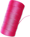 Fluorescent Pink String 1000 Ft - #18 Neon Pink Twine - Nylon String Line for Mason Line, Construction, Leveling