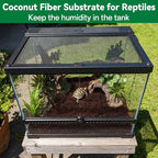 ZeeDix 4 Pcs Premium Coco Coir Brick - 100% Organic Compressed Coconut Coir Starting Mix, Coco Fiber with Low EC and PH Balance for Gardening, Potting Soil, Herbs