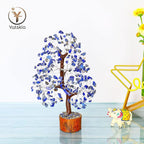 Lapis Lazuli Chakra Tree - Crystal Tree, Money Tree, Chakra Tree of Life, Healing Stone, Gemstones and Crystals, Crystal Tree for Positive Energy