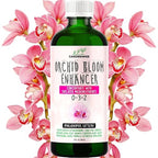 GARDENWISE 0-3-2 Giant Bloom: Orchid Bloom Enhancer - Orchid Bloom Booster Fertilizer - Orchid Food Concentrate - Chelated Nutrients for Healthy Flower & Reblooms (32 OZ), GW-05030-C-01
