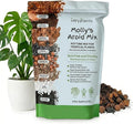 Molly's Aroid Mix - Premium Soilless Potting Mix for Houseplants - Fast Draining, Chunky & Easier to Water vs. Soil for Indoor Plants - with Bark, Coco Chips, Worm Castings, Mycorrhizae 5 Dry Quarts