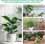 Plant Trellis for Potted Plants 4 Pack Stackable Indoor Outdoor Climbing Houseplant Support with Garden Wire for Pothos Hoya Ivy Flower