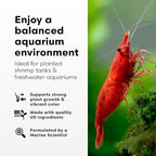 Brightwell Aquatics Shrimp FlorinGrō+ – Nitrate-Based Plant Supplement for Shrimp Aquariums – Supports Growth, Chlorophyll & Vibrant Foliage – Copper-Free, 125 ml