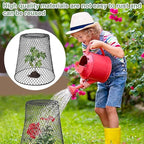 Wire Cloche Plant Covers for Animals, Garden Netting Metal Plant Protectors for Animals for Keeping Bunnies Chicken Squirrels Birds, Wire Cloche for Plants Shrubs Vegetables Flowers Black 1pc