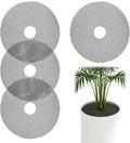 Plant Pot Grids, 11.8 Inch Cuttable Plant Pot Cover, Indoor & Outdoor Plant Pots Soil Protector to Prevent Cats from Digging in Potted Plants (11.8In-4Pcs)