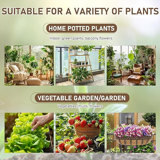 Soil Pro Activator, Soil Activator for Plants, Water Soluble Formula, Organic SoilActivators and Fertilizers, Promotes Nutrient Absorption and Root Development in Vegetables and All Plants (2Pcs)