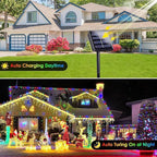Extra-Long Solar String Lights for Outside, 4 Pack 400LED Solar Fairy Lights Outdoor Waterproof, Copper Wire with 8 Modes Solar Twinkle Lights for Tree Garden Party Patio Xmas Decor (Multicolor)