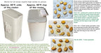 HipGirl Authentic Asian Gourmet Seed Bundle: Green Perilla Shiso (200ct) & Smooth Skin Bitter Melon (10-12ct) | Non-GMO Heirloom Seeds for Summer Gardening, Trellis, & Hydroponics