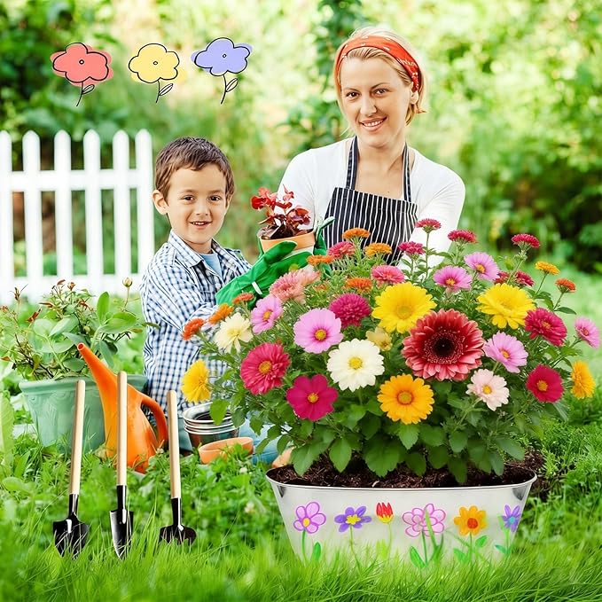 Paint & Plant Kids Gardening Kit Arts and Crafts Toys - Toddler Gardening Kits Birthday Easter Gifts Ideas for Girls & Boys 4 5 6 7 8 9 10 11 12 Year Old