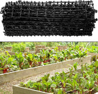 Cat Dog Scat Mat 2M, Plastic Spike Deterrent Strip For Garden, Humane Animal To Protect Plants And Pots From Digging And Climbing, Black