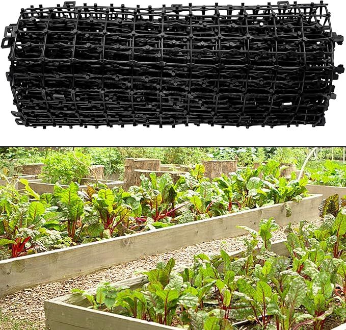 Cat Dog Scat Mat 2M, Plastic Spike Deterrent Strip For Garden, Humane Animal To Protect Plants And Pots From Digging And Climbing, Black