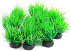 AQUANEAT Artificial Aquarium Plants, Plastic Fish Tank Decorations, 2Inch Tall, 10packs